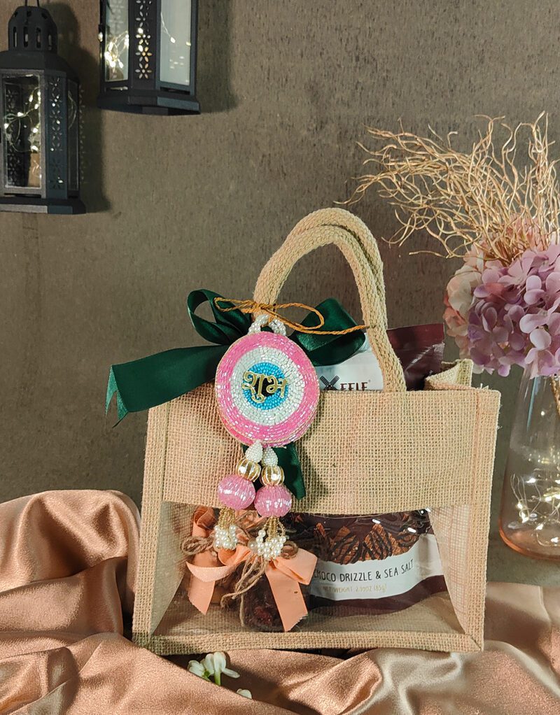 Elegant-Jute-Bag-Diwali-Hamper